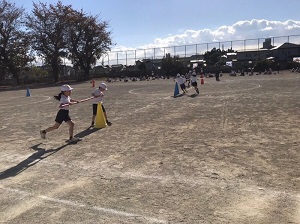 1年生台風の目の様子
