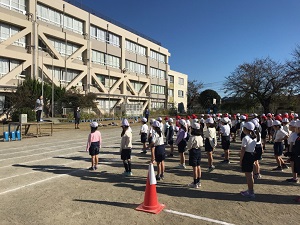 2年生スポーツフェスティバル開会式