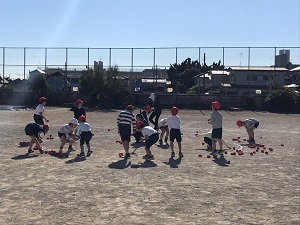 3年生玉入れの様子2枚目