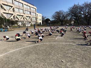 3年生開会式の様子