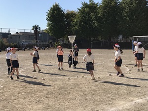 3年生玉入れの様子