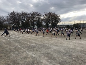 4年生開会式の様子