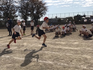 5年生リレーの様子