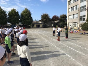 5年生閉会式の様子