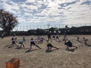 5年生玉入れの様子