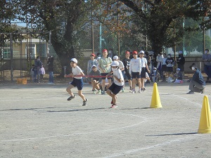 6年生台風の目の様子
