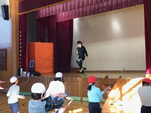 縄跳び教室の様子1枚目