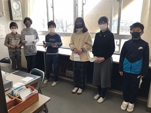 6年生を送る会の写真