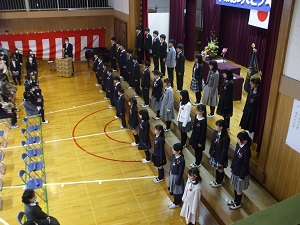 卒業式の様子3