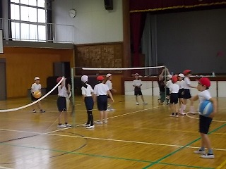 写真：3年1組の様子