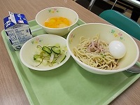 写真：7月31日の給食