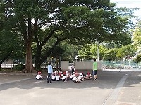 写真：暑い一日の様子1