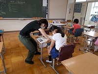 写真：社会科授業の様子