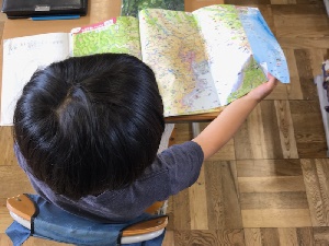 3年社会科の学習の様子