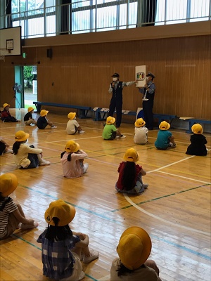 交通安全教室の様子2