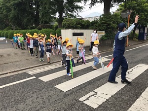 交通安全教室の様子3