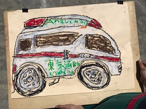 消防写生会の様子5