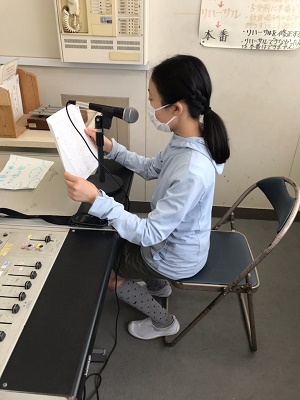 図書委員会の発表の様子