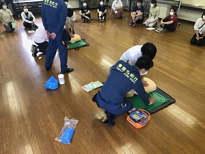 救命講習の様子2