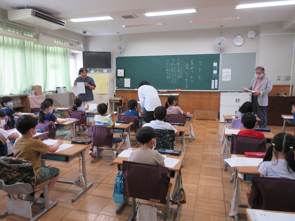 俳句教室の様子