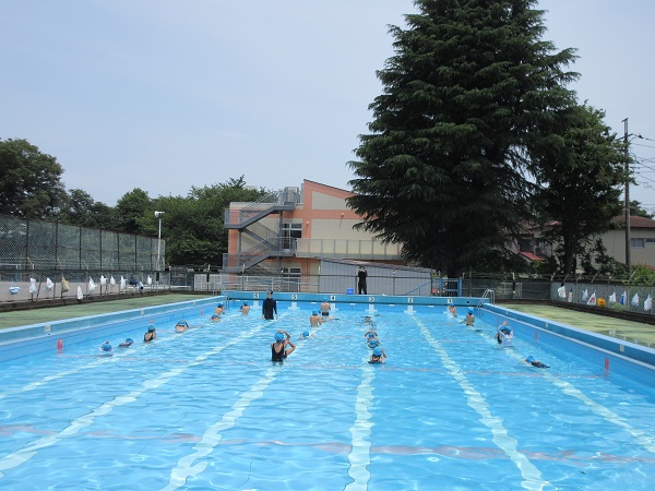 プールのイラスト