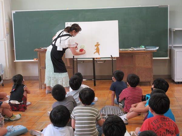 パネルシアターの様子