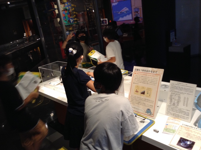 六都科学館の子供たちの様子