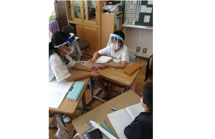 総合的な学習の時間の子供達の様子
