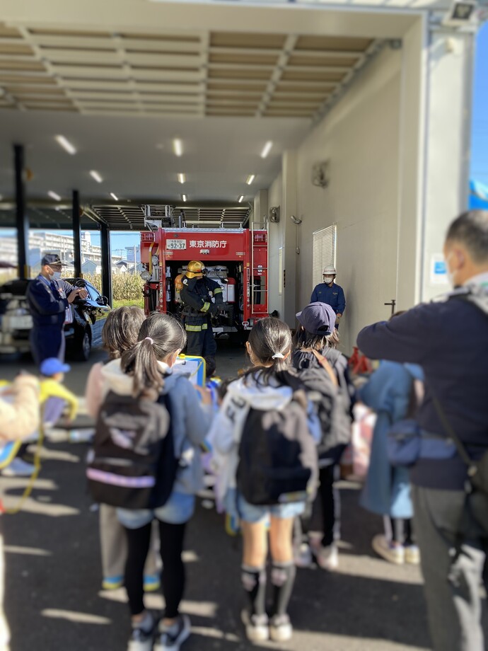 清瀬消防署見学