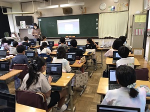 オンライン授業の様子1