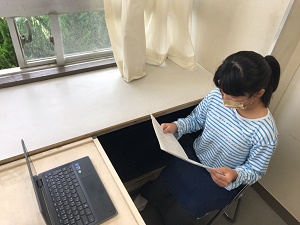 5年生の立科移動教室の報告の様子