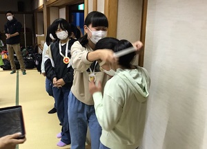 レクの表彰式の様子