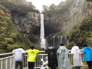 華厳の滝の様子