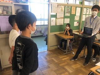 あいさつ運動の紹介