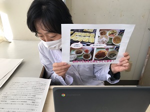 栄養指導の様子