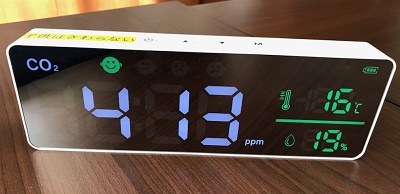 二酸化炭素濃度測定器