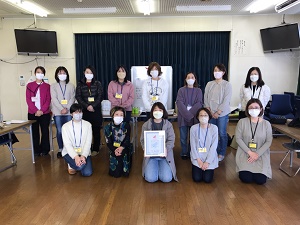 ベルマーク活動の様子