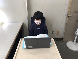 児童代表のあいさつ2