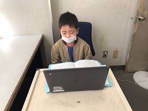 児童代表のあいさつ3