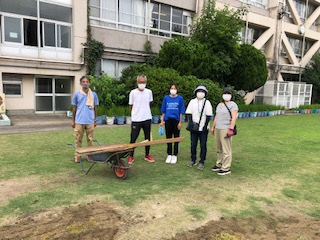 芝生ボランティア