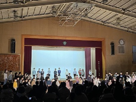 学習発表会　3年生