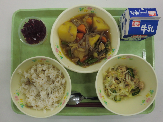 今日の給食