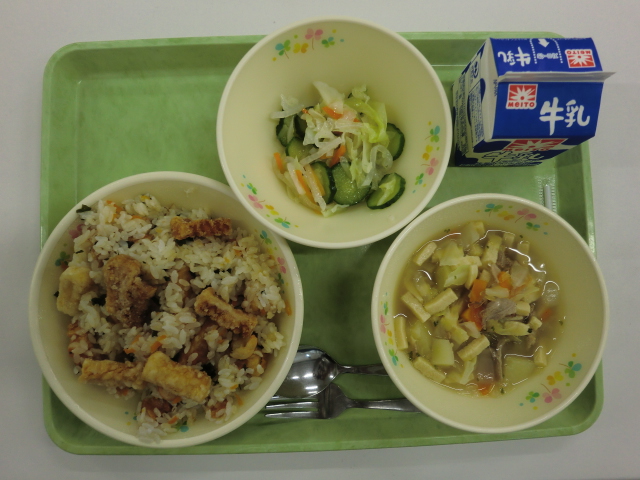 今日の給食