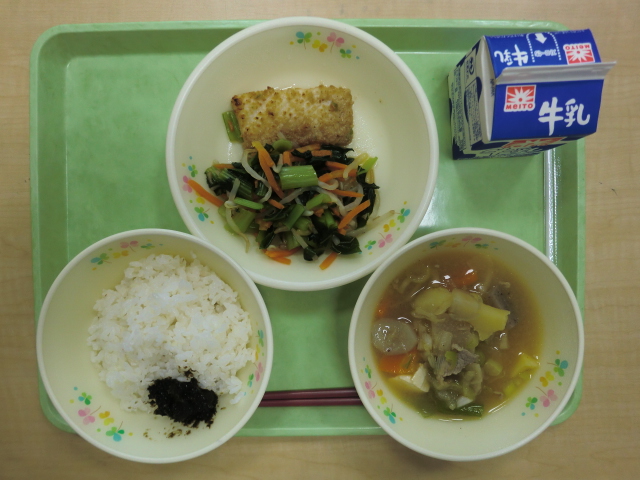 今日の給食