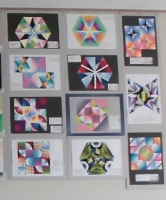 グラデーションの平面構成