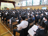 写真　生徒総会