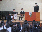 写真　生徒総会