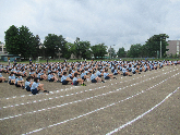 写真　運動会練習
