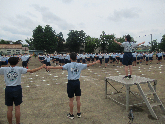 写真　運動会練習