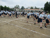 写真　運動会練習